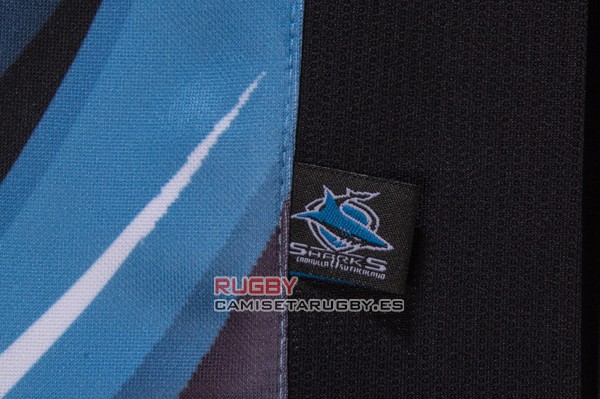 Camiseta de Cronulla Sharks Auckland 9s Rugby 2017 